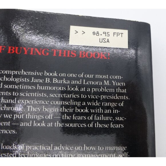 Procrastination Why You Do It What to do About It - Picture 3 of 9